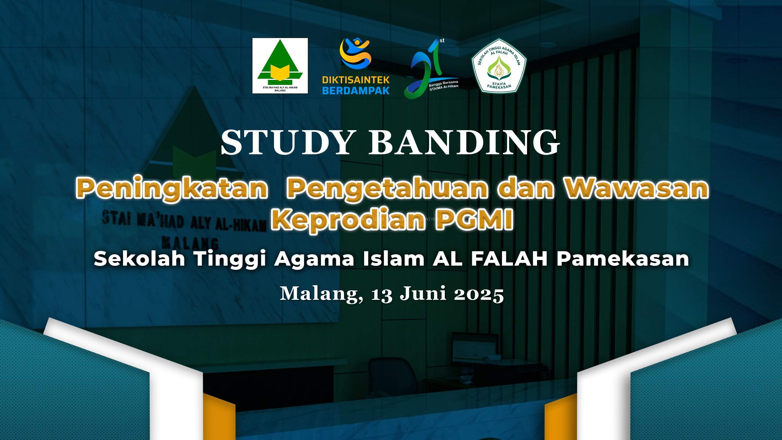 STAI Al Falah Pamekasan Lakukan Kunjungan Studi Banding ke STAI Ma’had Aly Al Hikam Malang